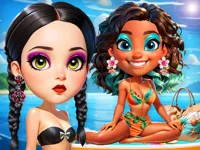 image bg Wave Chic Ocean Fashion Frenzy
